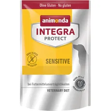 Animonda Integra Protect Adult Sensitive Trockenfutter Hund, hochwertiges Hundefutter Trocken getreidefrei, spezielles Diätfuttermittel zur Minderung von Unverträglichkeiten für Hunde, 1 x 700 g