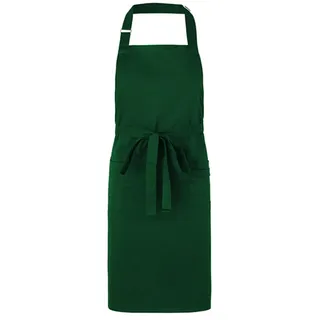 Neutral O92020 | Latzschürze Waiters Apron, 90 x 90 cm - Farbe: Bottle Green - Größe: 90 x 90 cm - Grün