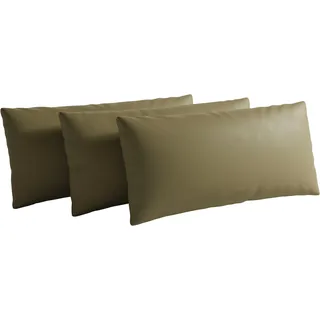 sit&more Sofakissen "Vanity Leder", olive