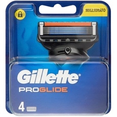 Gillette - ProGlide Rasierklingen Für Herren Mit 5 Anti-Reibungs-Klingen Für Eine Gründliche Und Langanhaltende Rasur - 4x Nachfüllung