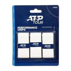 ATP Tour Performance Grip 3er Pack, weiß