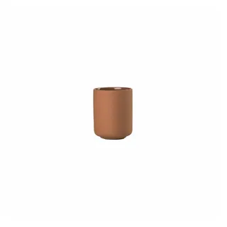 ZONE Denmark 31544 Zahnbürstenhalter, Terrakotta Freistehender Zahnbürstenhalter