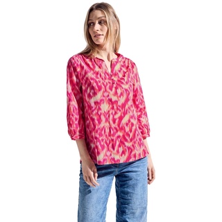 Cecil Damen Tunika Bluse mit Muster pink sorbet XL