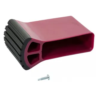 1 Stk. Traversenfußkappe 61x20mm violett Corda Krause 201218