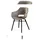 Esszimmerstuhl Zaja Polyester grau