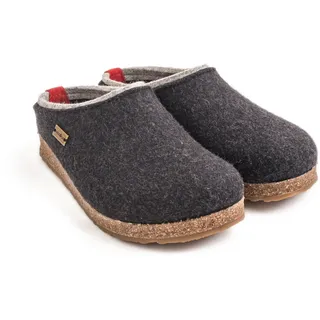 HAFLINGER Grizzly Kris Hüttenschuhe Grau 45