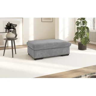 sit&more Polsterhocker Alcudia 101 x 43 x 68 cm grau