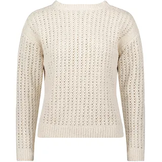 Betty Barclay Rundhalspullover »Grobstrick-Pullover mit Lochmuster«, beige