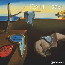 Bild Dali 2024 - Wand-Kalender - Broschüren-Kalender - 30x30 - 30x60 geöffnet - Kunst-Kalender