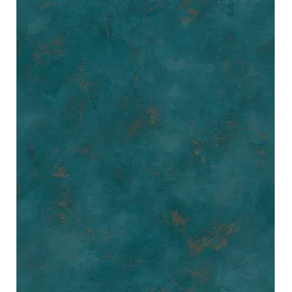 Rasch Tapeten Vliestapete (universell) Türkis 10,05 m x 0,53 m Finca 417098