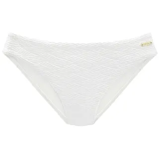 SUNSEEKER Bikini-Hose »Loretta« mit Strukturmuster, weiß,