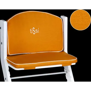 Sitzkissen Sitzpolster Sitzverkleinerer für tiSsi® Hochstuhl, Farbe:Curry - Orange