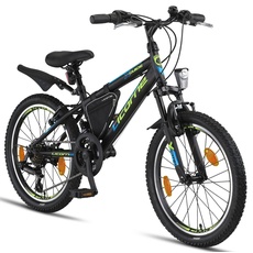 Bild Bike Guide Premium Mountainbike in 24 Zoll - Fahrrad für Mädchen, Jungen, Herren und Damen - 21 Gang-Schaltung,