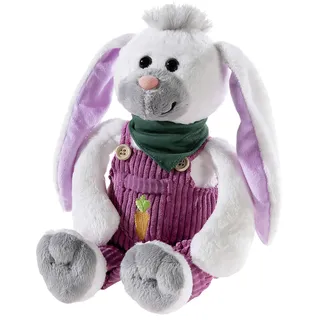 HEUNEC Latzhosen-Gang Hase Mara Möhre 35 cm Mehrfarbig