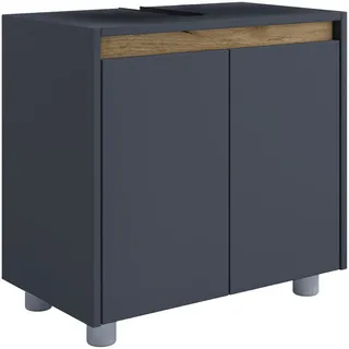 VCM Waschbeckenunterschrank Cosila 57 x 55 x 33 cm Braun