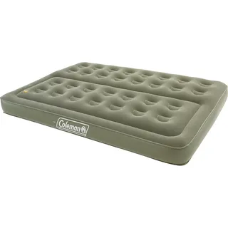 Komfortables Doppelbett Indoor-Outdoor Luftbett für 2 Personen - Velours Gästebett - Zweipersonen Luftmatratze für Camping - Wandern - Trekking - Festivals - 188 x 137 x 22 cm - 295 kg