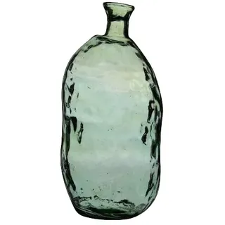 NATURAL LIVING VASE LEA 13,6L SMARAGD AUS RECYCELTEM Glas Durchmesser 25CM X H51CM