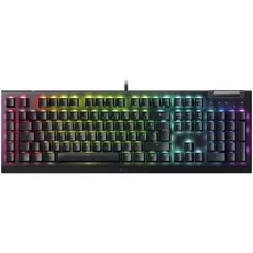 Razer BlackWidow V4 X – Mechanische Gaming-Tastatur Chroma RGB (mechanische Schalter, grün, 6 dedizierte Makro-Tasten, ABS-Tasten) FR-Layout | Schwarz