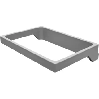 HAILO Halter 3603981 für Inneneimer 1102429 hellgrau 2,5 Liter 152 x 115 x 30 mm - Hellgrau