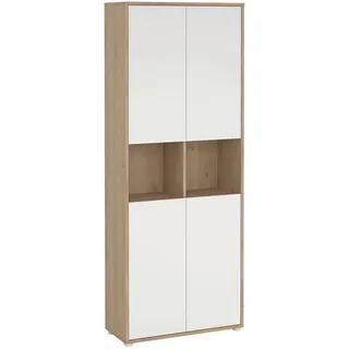 INOSIGN Sign Aktenregal 80 x 34,3 x 204,7 cm weiß