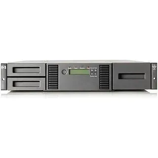 Hewlett Packard Enterprise StoreEver MSL2024 1 LTO-6 Ultrium 6250 SAS Tape Library, Serial Attached SCSI (SAS), LTO-6, 2.5:1, 2U, 480 x 806 x 87 mm