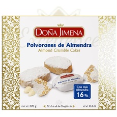 DOÑA JIMENA – Excellence-Polvorones, höchste Qualität, typisches Weihnachtssüßgebäck, handwerklich hergestelltes Rezept, 370 g