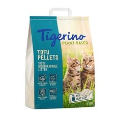 4,6kg Plant-Based Tofu Tigerino Așternut cu miros de lapte pentru pisici