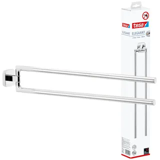 Tesa Elegaant Handtuchhalter 2-armig Silber