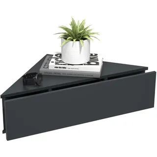 VCM Nachtschrank 60 x 15 x 42,4 cm Anthrazit