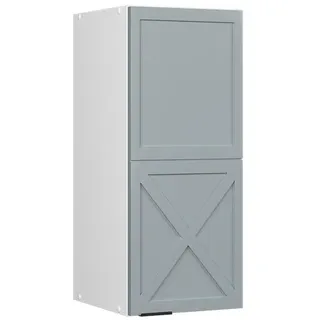 Vicco Hängeschrank Fame-Line Hellblau-grau 30 cm , Holzwerkstoff , Rechteckig , 30x72x34.1 cm , Küchen, Küchenmöbel, Küchenschränke, Küchenoberschränke
