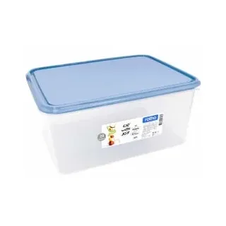 Rotho Frischhaltedose eckig blau 31,5 cm 8 l