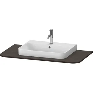 Duravit Happy D.2 Plus Konsole, 1000x550 mm, 1 Auschnitt, für den Waschtischunterbau HP4941, HP4961, HP4971, HP031E06969, Farbe: Nussbaum gebürstet Echtholzfurnier
