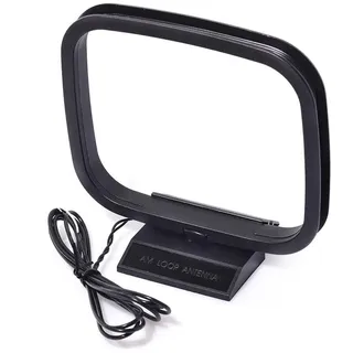 Namvo 75 Ohm Antenne Radio FM AM Rahmenantenne für Indoor HD Radio FM Radio Bluetooth Stereo Receiver AV Audio Vedio Heimkino Receiver