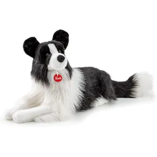 Trudi Border Collie Scott Hund 55 cm Schwarz/Weiß