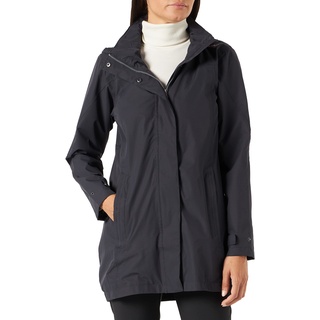 CMP - Lange Ripstop-Regenjacke für Damen, Anthrazit, D36