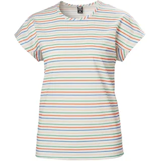 Helly Hansen Damen Thalia Sommer Top, 048 Snow Multistripe, Klein