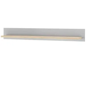furn.design Wandboard 150 cm 20 x 19 cm Grau
