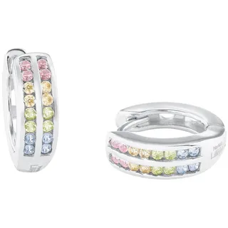Prinzessin Lillifee Creolen 2024374 silber Zirkonia 925