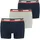 Levi s Levi s Underwear Logo Navy Grey Melange XL 3er Pack