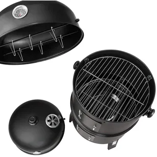 Holzkohle-Grill - Außenküche - Schwarz - Grill - Barbecue - Grills - Gas - Familie - Holzkohlegrill - Schwarz