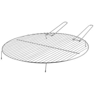 Grillrost für Feuerschale Ø 52 cm – Rundes Grillgitter aus Metall, ideal für BBQ