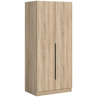 Möbel Boss Drehtürenschrank KOPENHAGEN 80 x 181 x 52 cm Braun