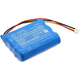 Techtek Akkus Kompatibel mit [DOCKIN] D Fine, D Fine 2, D Fine+ 2 Ersetzt INR18650-3S1P - Blau