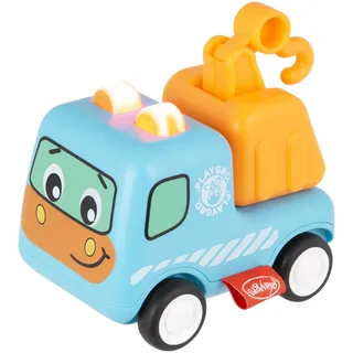 Playgro Rhythm Roadster Clip Clop, Truck Abschleppwagen Musik Clip Clop – Interaktives Fahrzeug für Kinder mit Geräuschen, lebendigen Farben und Rückzug