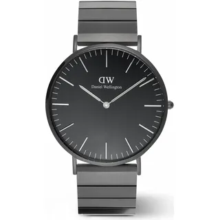 Daniel Wellington Herrenuhr Daniel Wellington Classic 40 Schwarz Piano 40 Herrenuhr DW-DW00100778