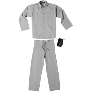 Cocoon Herren Travel Insect Shield Pyjama Set (Größe XL, grau)