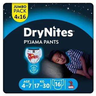 Huggies DryNites Jungen 4-7 Jahre 64 St.