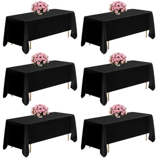Vevor Tischdecke 1778 x 304,8 cm Schwarz