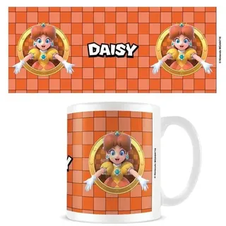 Pyramid - Super Mario Daisy 3D Port - White - Becher