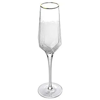 ULPUDFAO Weinglas Weingläser Home Hammered Becher Kreative Glasschalen Rotwein Diamant Champagner Brandy Hochzeit Luxus Trinkglas Tassen Weinglas Plastik(Wine Glass 05)